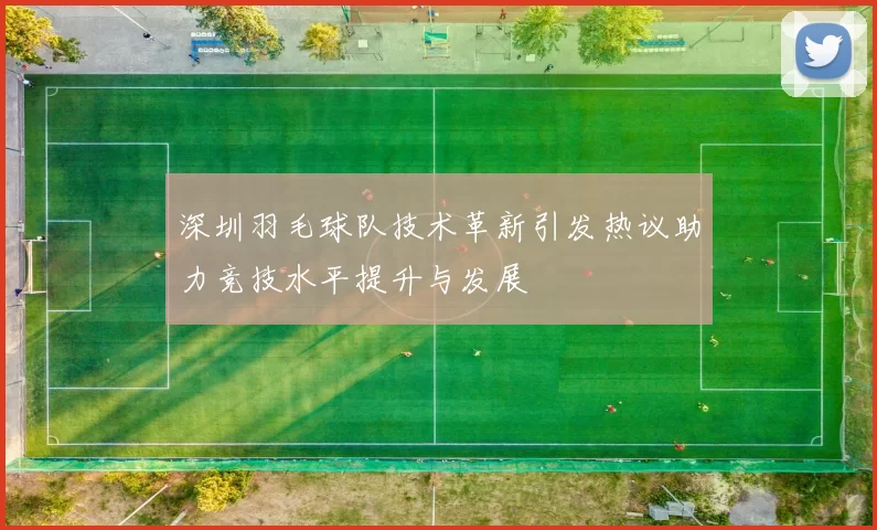 深圳羽毛球队技术革新引发热议助力竞技水平提升与发展